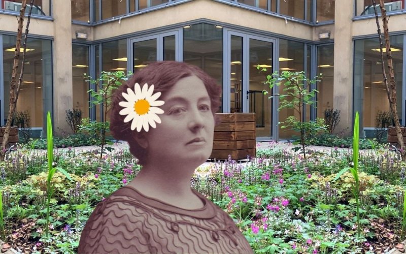 La bibliothèque Marguerite Audoux au jardin - été 2026