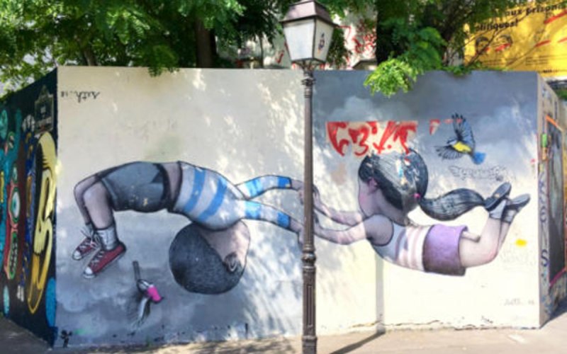 Visite street art à la Butte-aux-Cailles