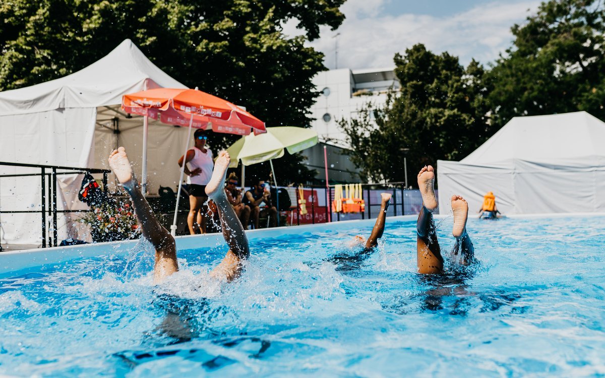 Baignade dans le 14ème arrondissement