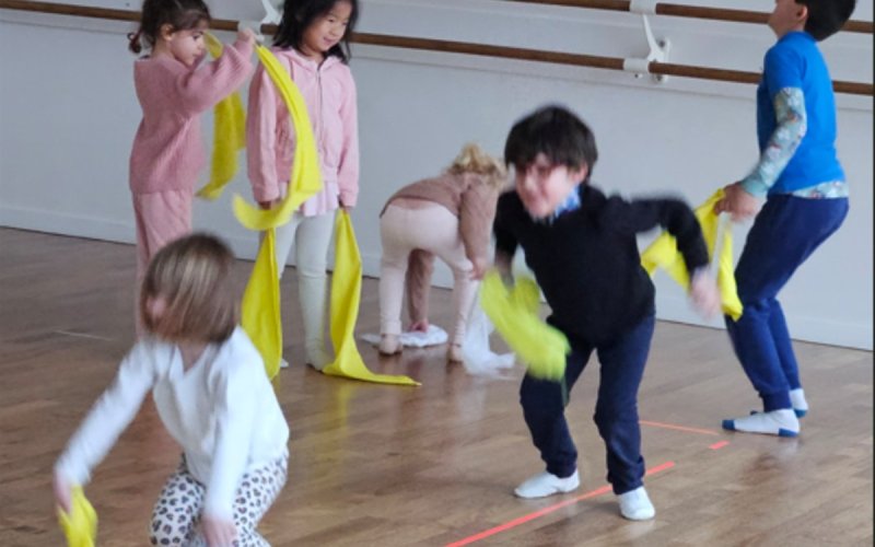 Stage croisé Eveil au théâtre et Eveil corporel 3-4 ans