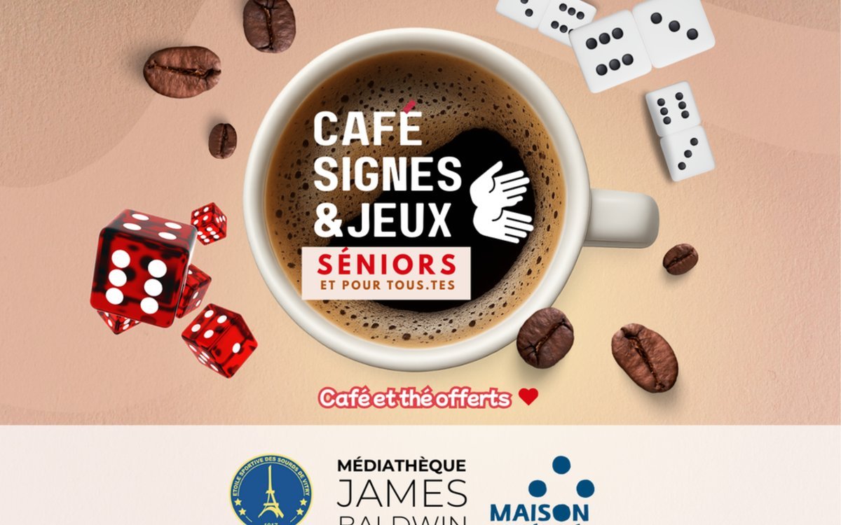 Café Signes & Jeux en LSF - Séniors et pour tous.tes