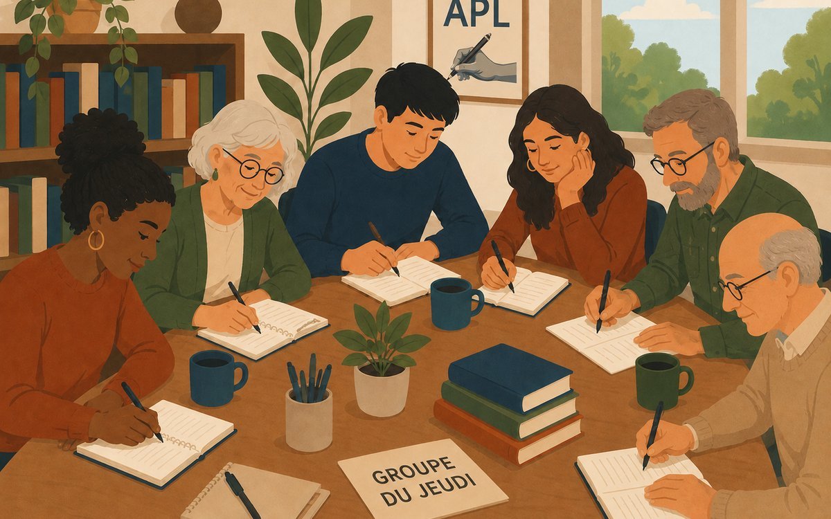 Atelier d'écriture à la carte - le jeudi soir