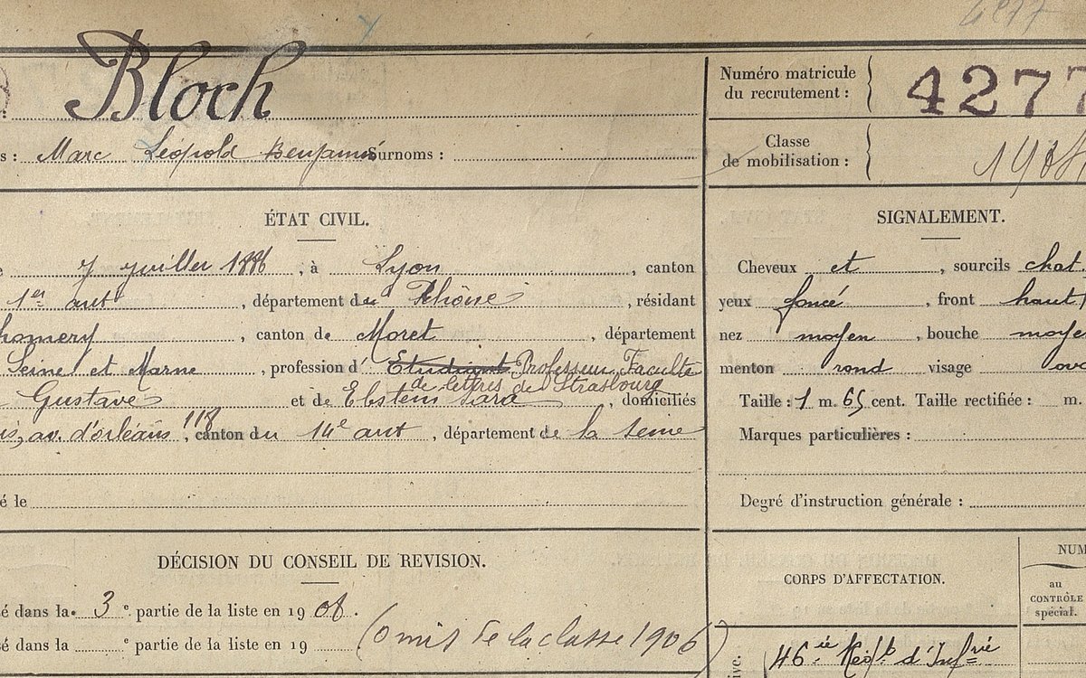 Sur les traces de Marc Bloch à Paris