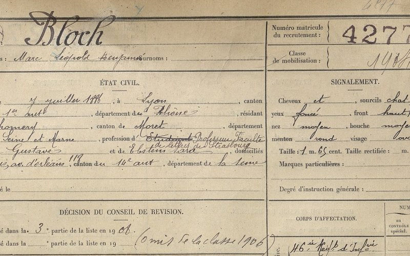 Sur les traces de Marc Bloch à Paris