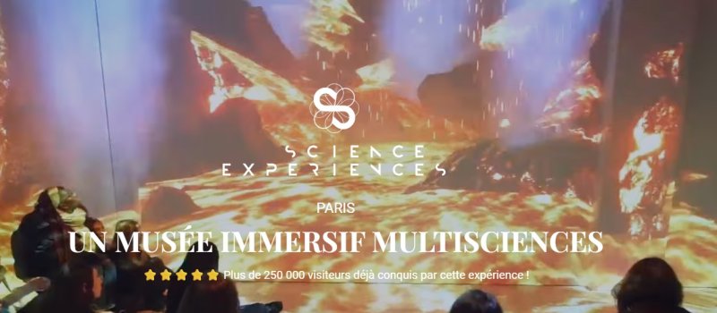 Science Expériences - Parcours immersif multisciences