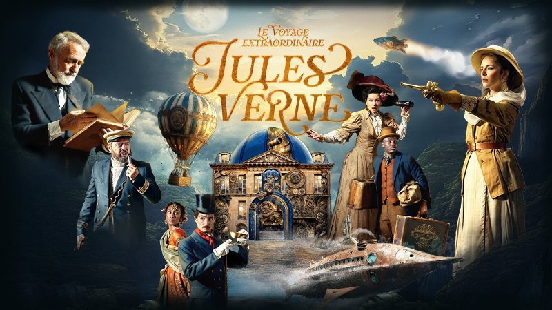 Spectacle Jules Verne à l'Hôtel des Rêves