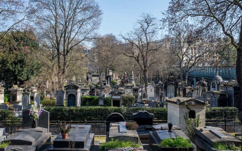 Visite du cimetière de Montmartre paysage et célébrité