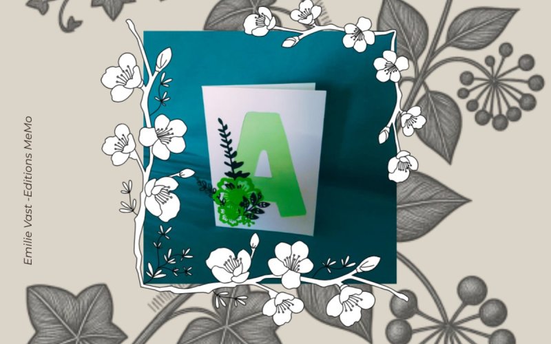 Atelier cartes herbier à la manière d'Emilie Vast