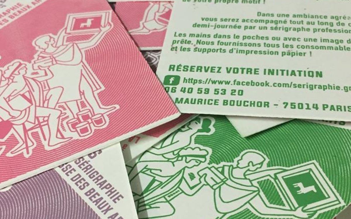 Initiation à la sérigraphie