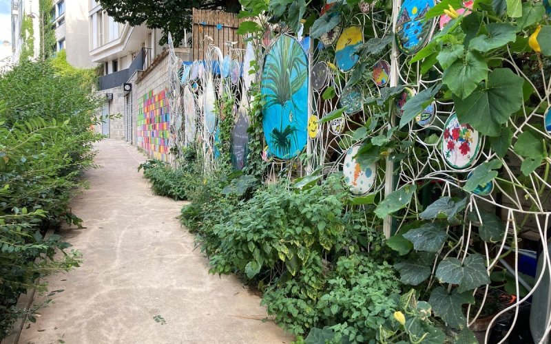 La Goutte d'or s'arrache au bitume : festival des jardins partagés