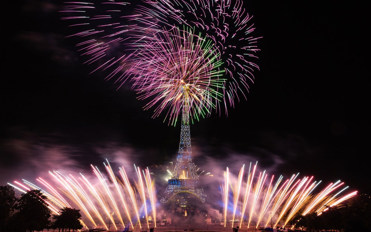 Ne manquez pas le feu d'artifice du 13-Juillet à la tour Eiffel