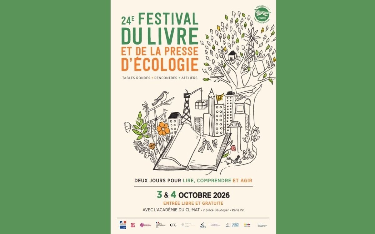 Participation au Festival du livre et de la presse d'écologie