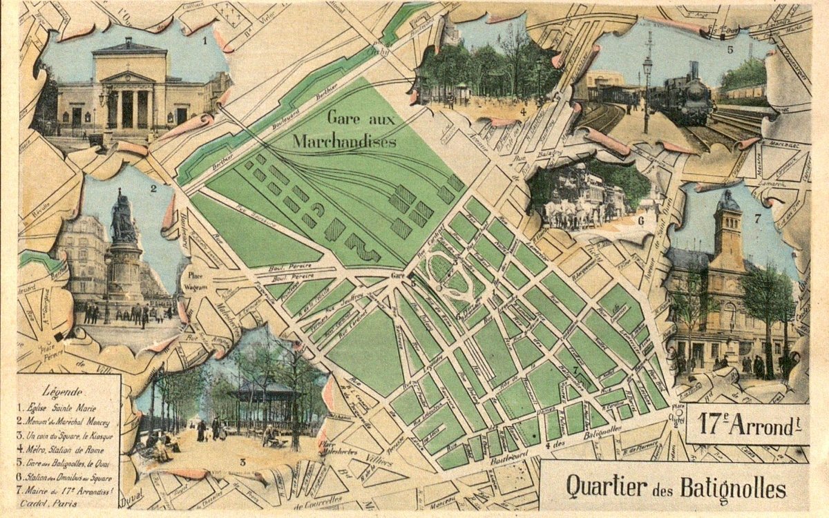 Visite du quartier des Batignolles avec l'association Histoire & Patrimoine Paris 17