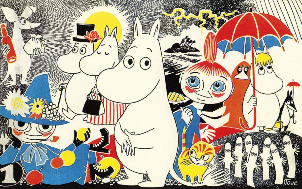 Exposition "La vallée des Moomins" à la bibliothèque Aimé Césaire