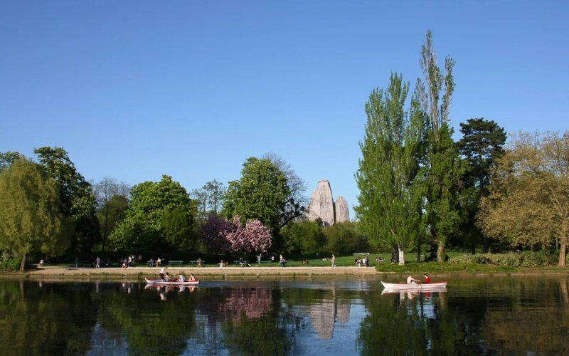 Location de barques au lac Daumesnil