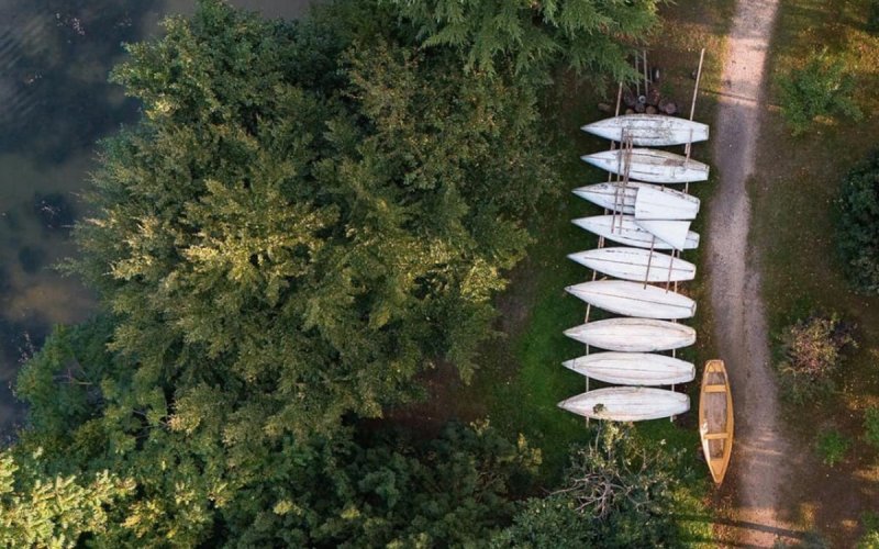 Location de barques au Chalet des Iles, au bois de Boulogne