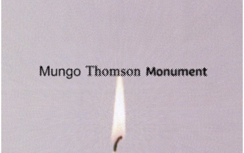Mungo Thomson - Monument