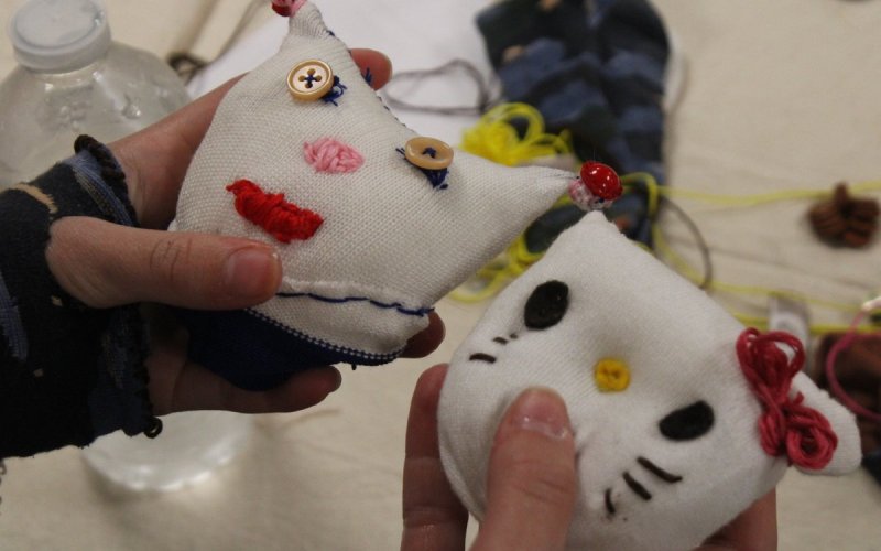 Atelier enfant - Peluche en chaussettes