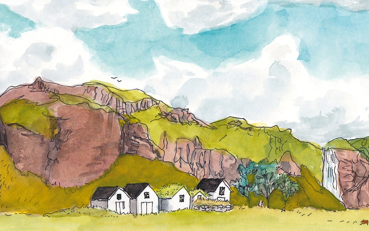 Rencontre et exposition à la Librairie Voyageurs du Monde pour « Carnets d'Islande » de François Olislaeger