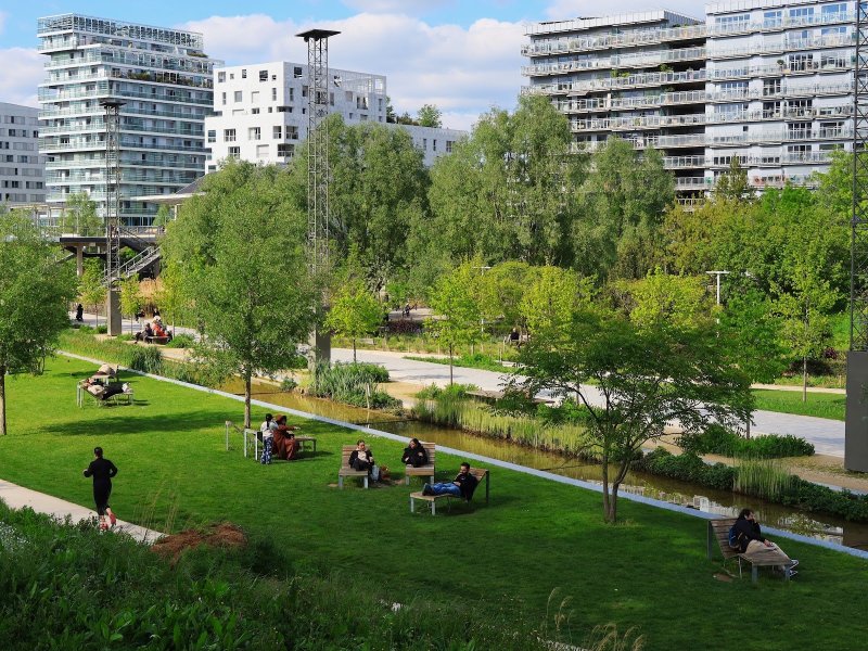 Parc Clichy Batignolles Martin Luther King