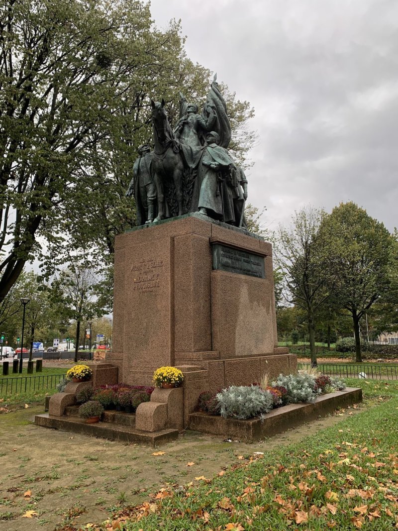 Monument Pierre 1er de Serbie et Alexandre 1er de Yougoslavie