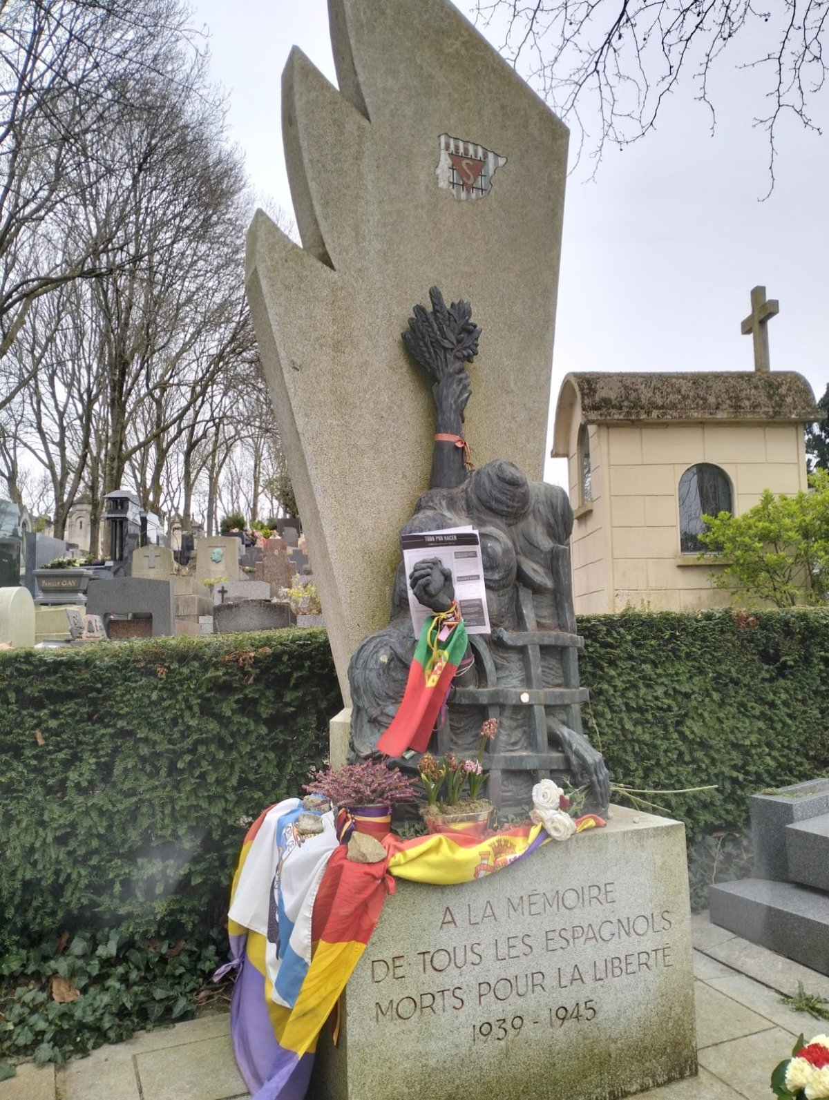 Monument aux Espagnols Morts pour la Liberté de Paris 20