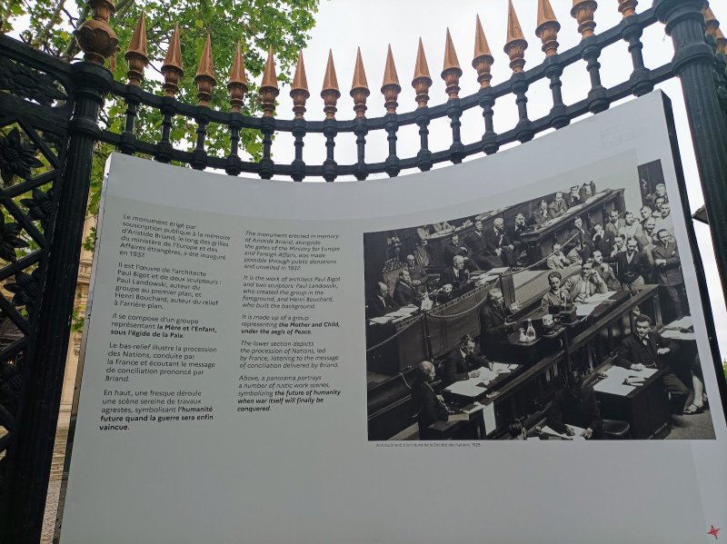 Monument à la mémoire d'Aristide Briand