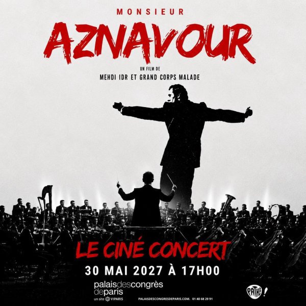 Monsieur Aznavour en ciné-concert