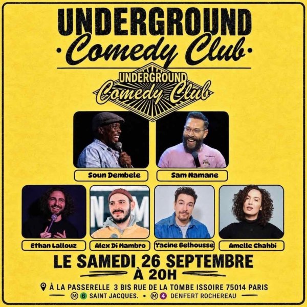 Underground comedy club