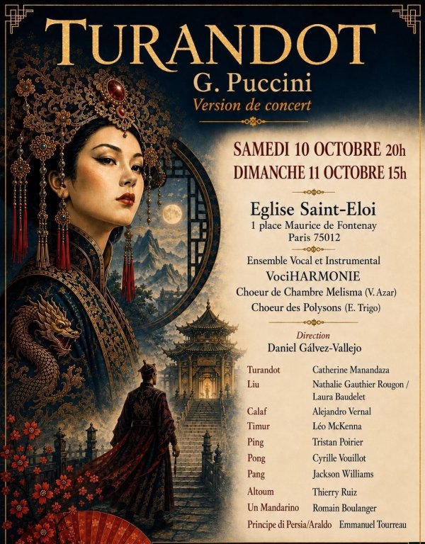 Turandot - Opéra Bastille, Paris