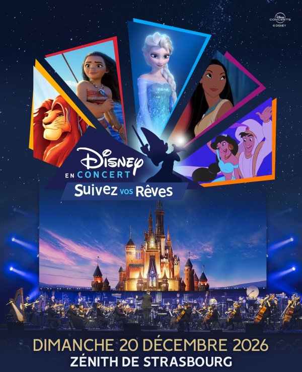 Disney en Concert - Suivez vos rêves - Tournée