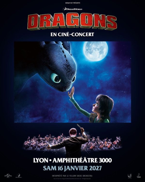 Dragons en ciné-concert