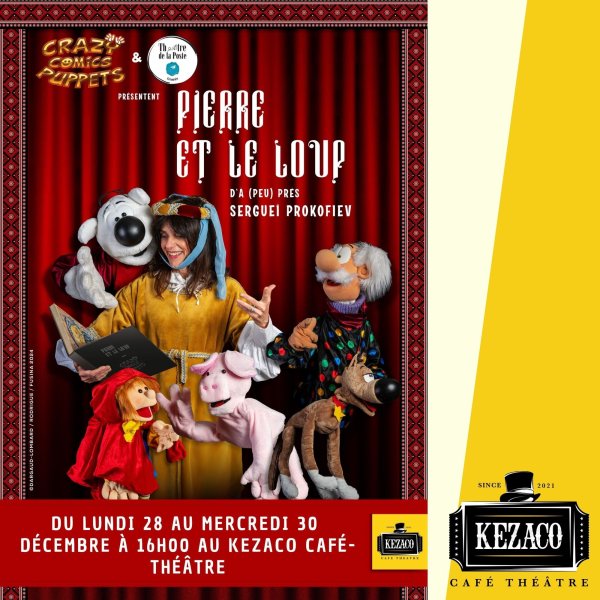 Pierre et le loup - Théâtre des Champs Elysées, Paris