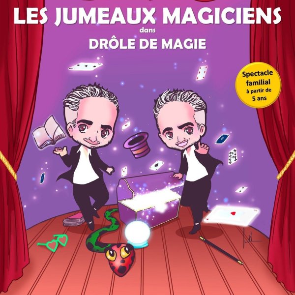 Les Jumeaux Magiciens dans Drôle de Magie