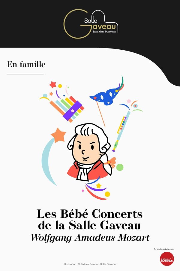 Bébé Concert : Wolfgang Amadeus Mozart