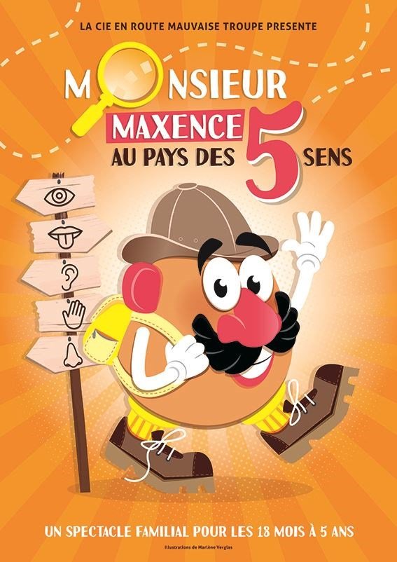 Monsieur Maxence au pays des 5 sens