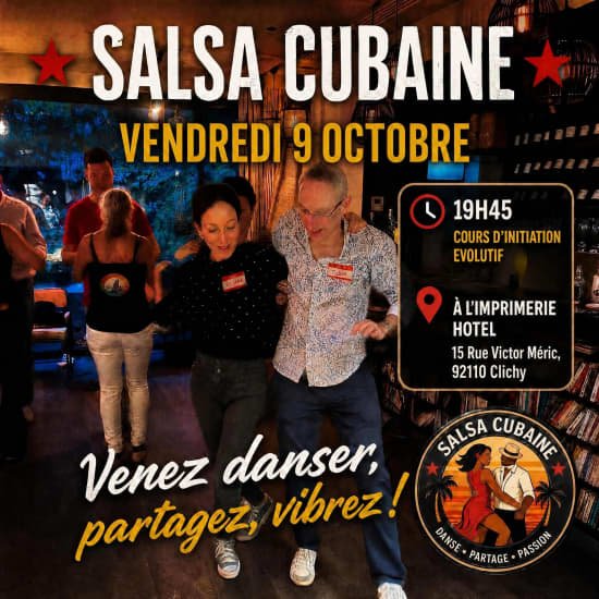 Salsa cubaine entre célibataires (initiation) répartition par tranche d'âge